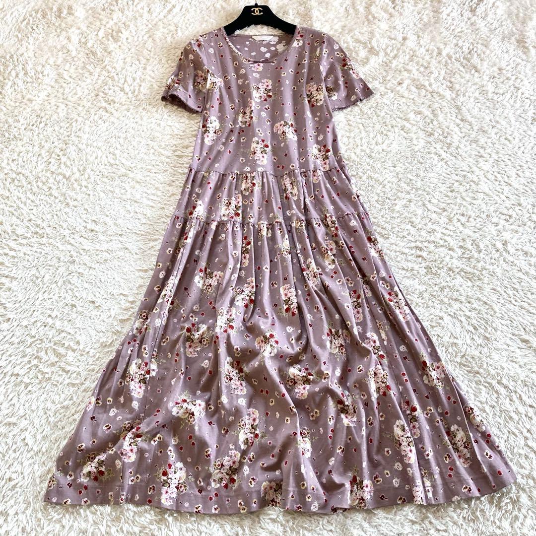 【未使用】ピンクハウス 2点セット クロシェカーディガン＆ワンピース フラワー