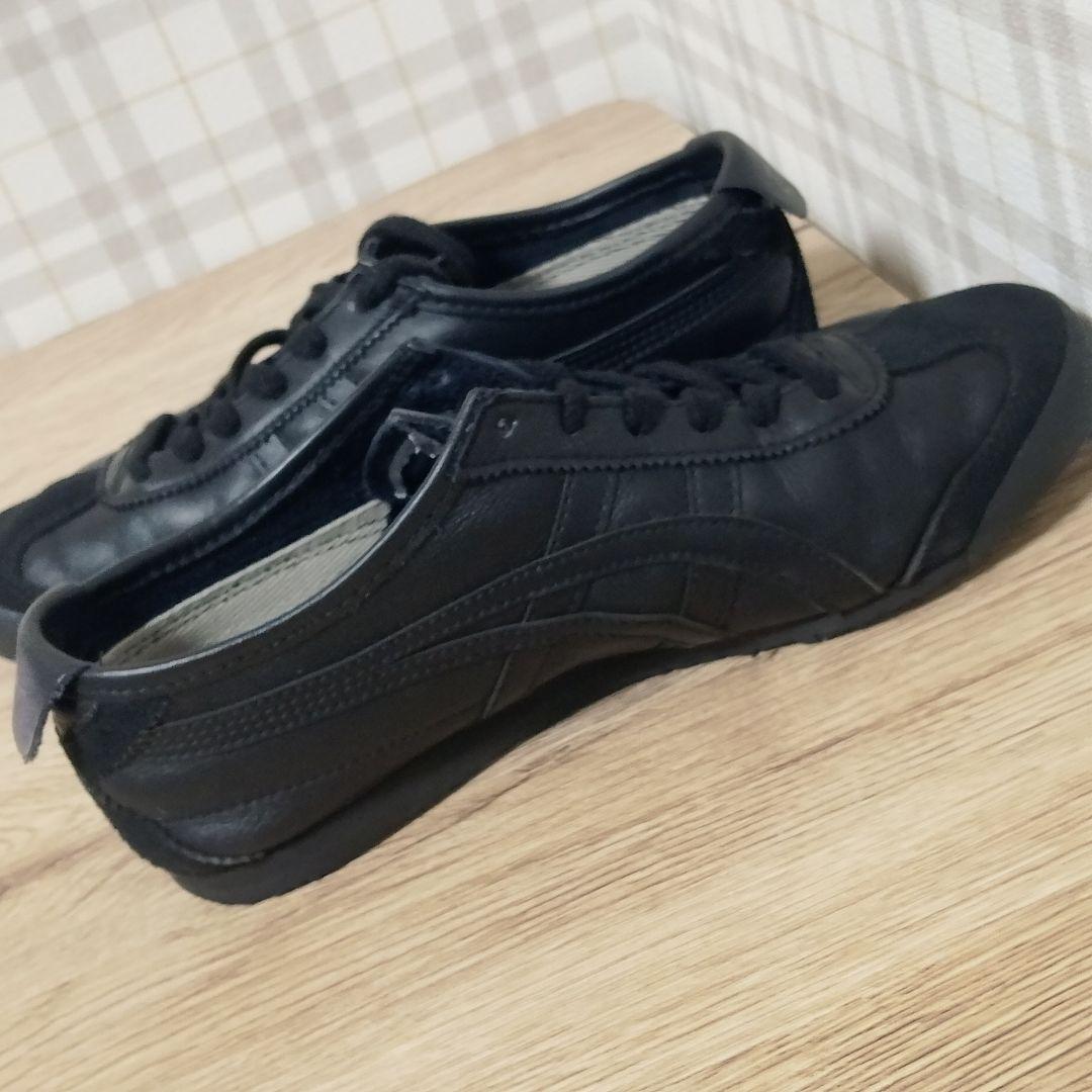 美品 OnitsukaTiger オニツカタイガー メキシコ66 黒 スニーカー