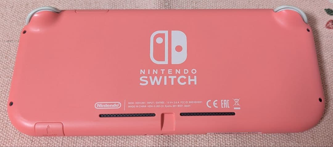 Nintendo Switch Lite 本体 コーラルピンク