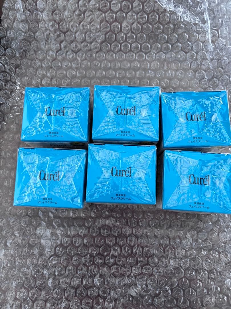 りなページ キュレル 潤浸保湿 フェイスクリーム 40g（6個）