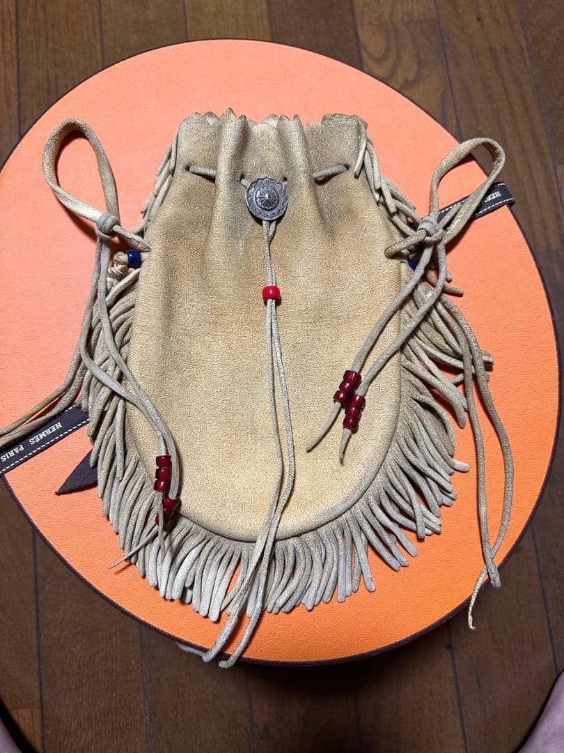 ゴローズ腰掛フリンジ付き巾着バッグ　レア