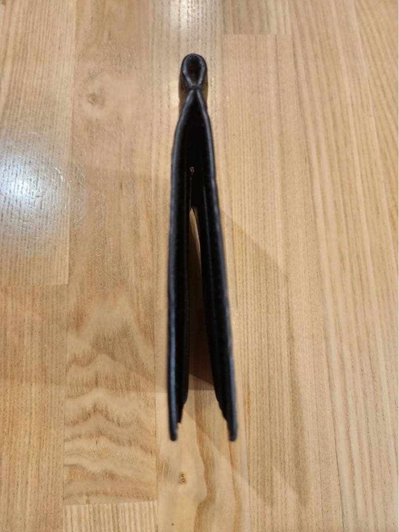 \"美品\"GUCCI ブラック GGパターン マネークリップ