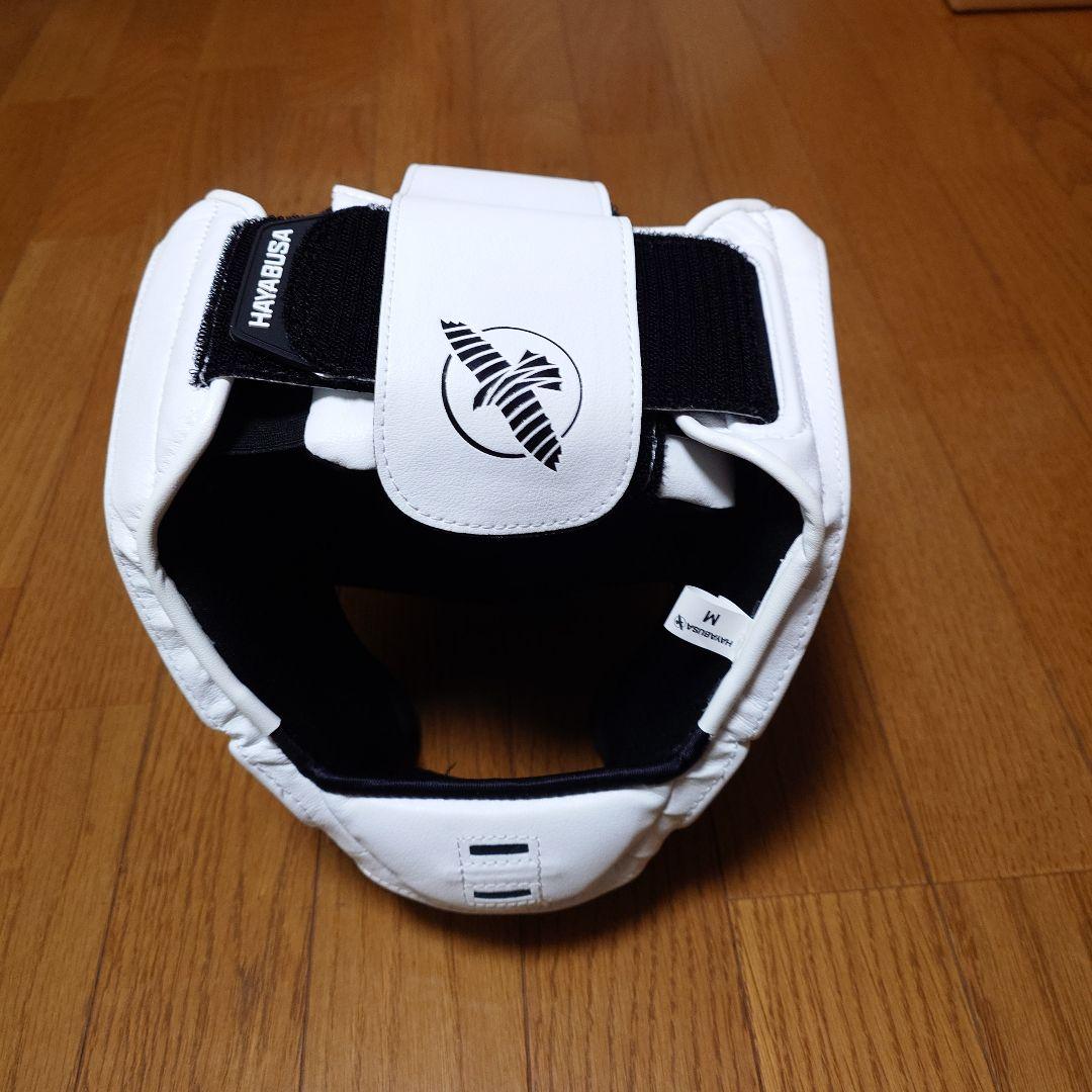 HARIBUSA ヘッドギア ホワイト Mサイズ