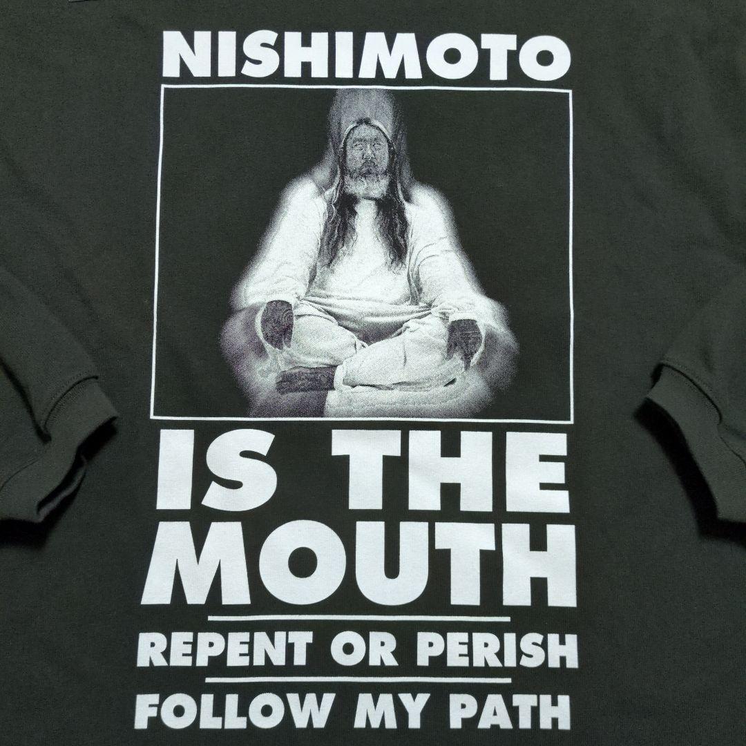 激レア　ニシモト イズ ザ マウス 長袖カットソー黒 希少 XL　シソンヌ カズ