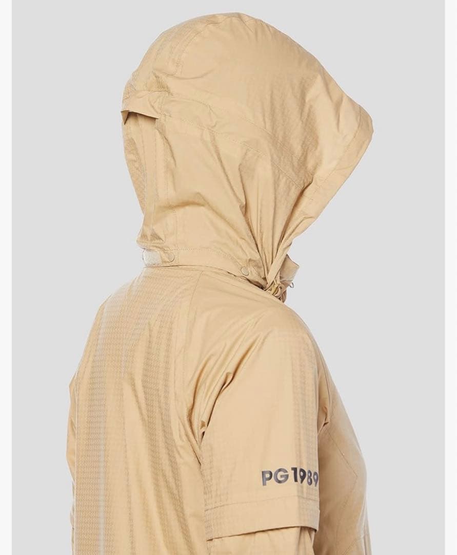 PEARLY GATES パーリーゲイツ　レインウエア　ブルゾン　ベージュ0