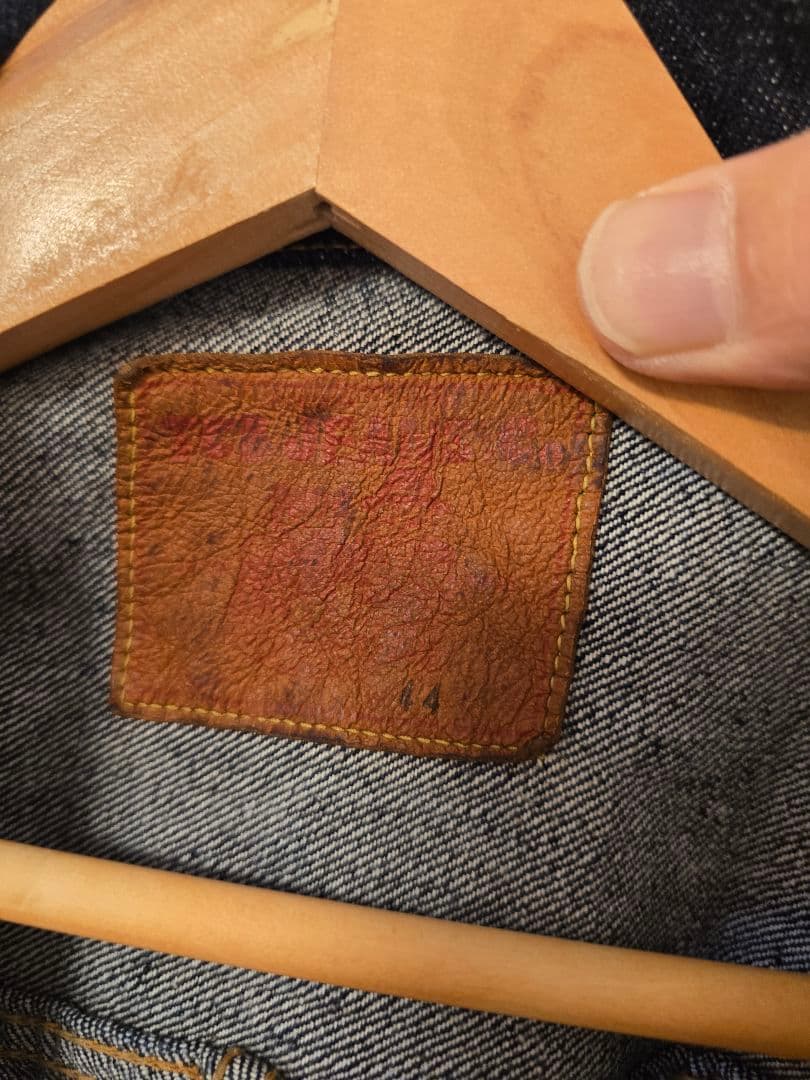 TCBジーンズデニムジャケット　サイズ44