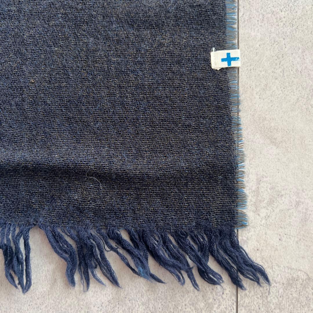 パラスパレス　ヴーム vmマフラー　ウール　ブルー　未使用品