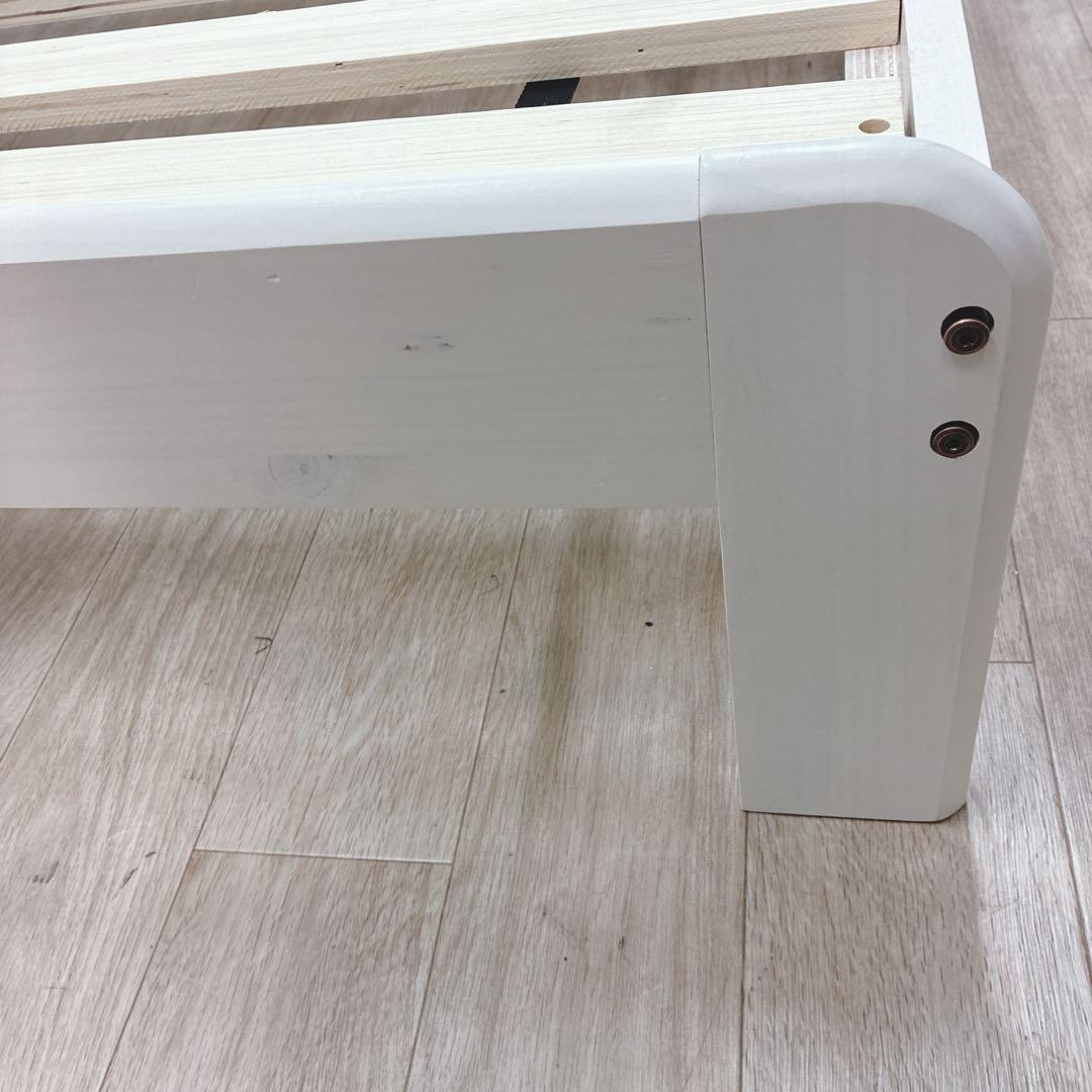 ◇大阪府 神戸市 配達料無料！◇ニトリ◇すのこベッド◇コンセント付き◇セミダブル