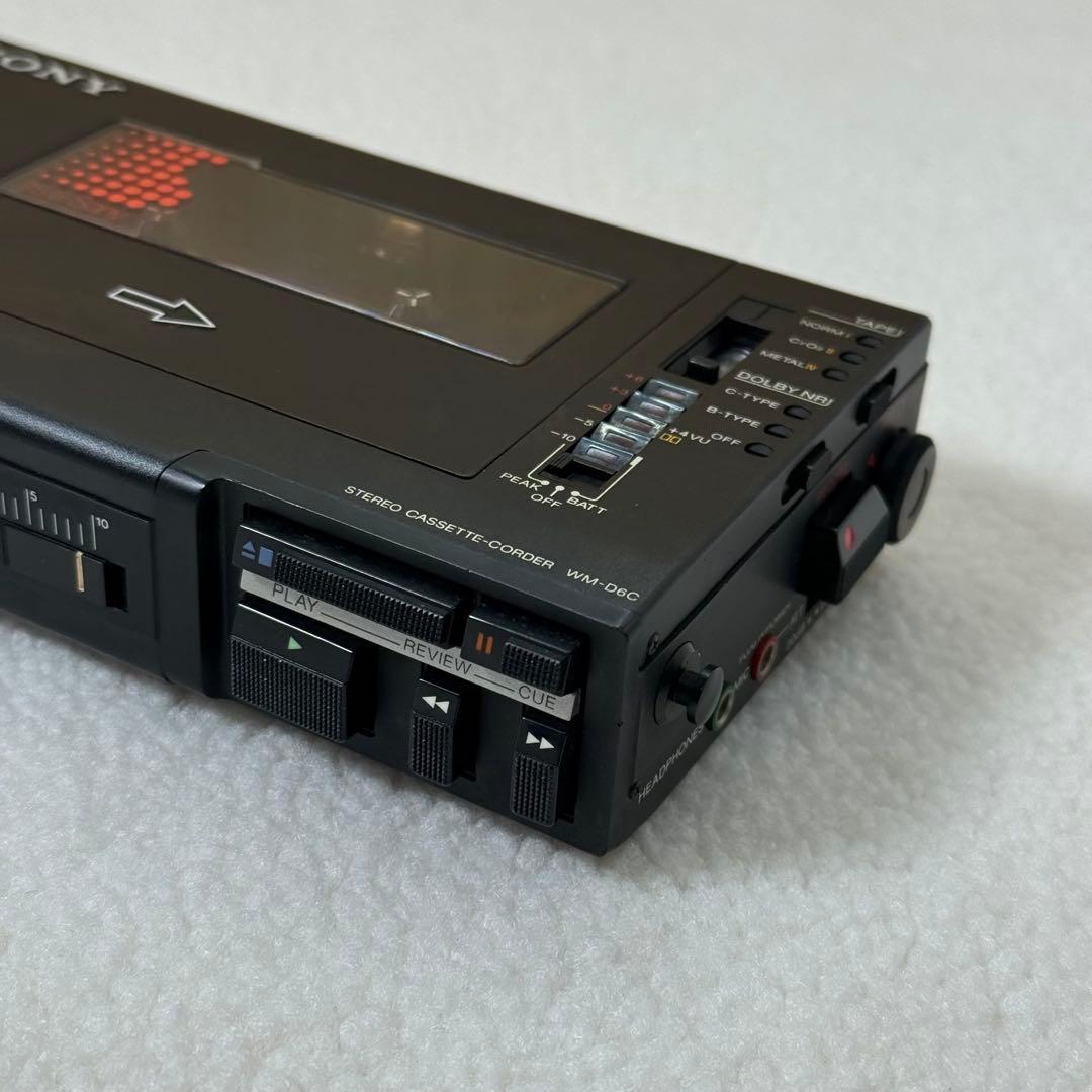 SONY　ソニー ステレオカセットレコーダー WM-D6C ジャンク