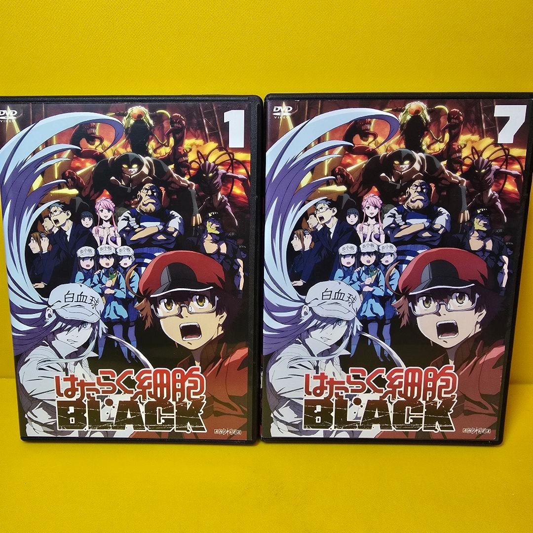 新品ケース交換済み　はたらく細胞BLACK　DVD全7巻完結セット