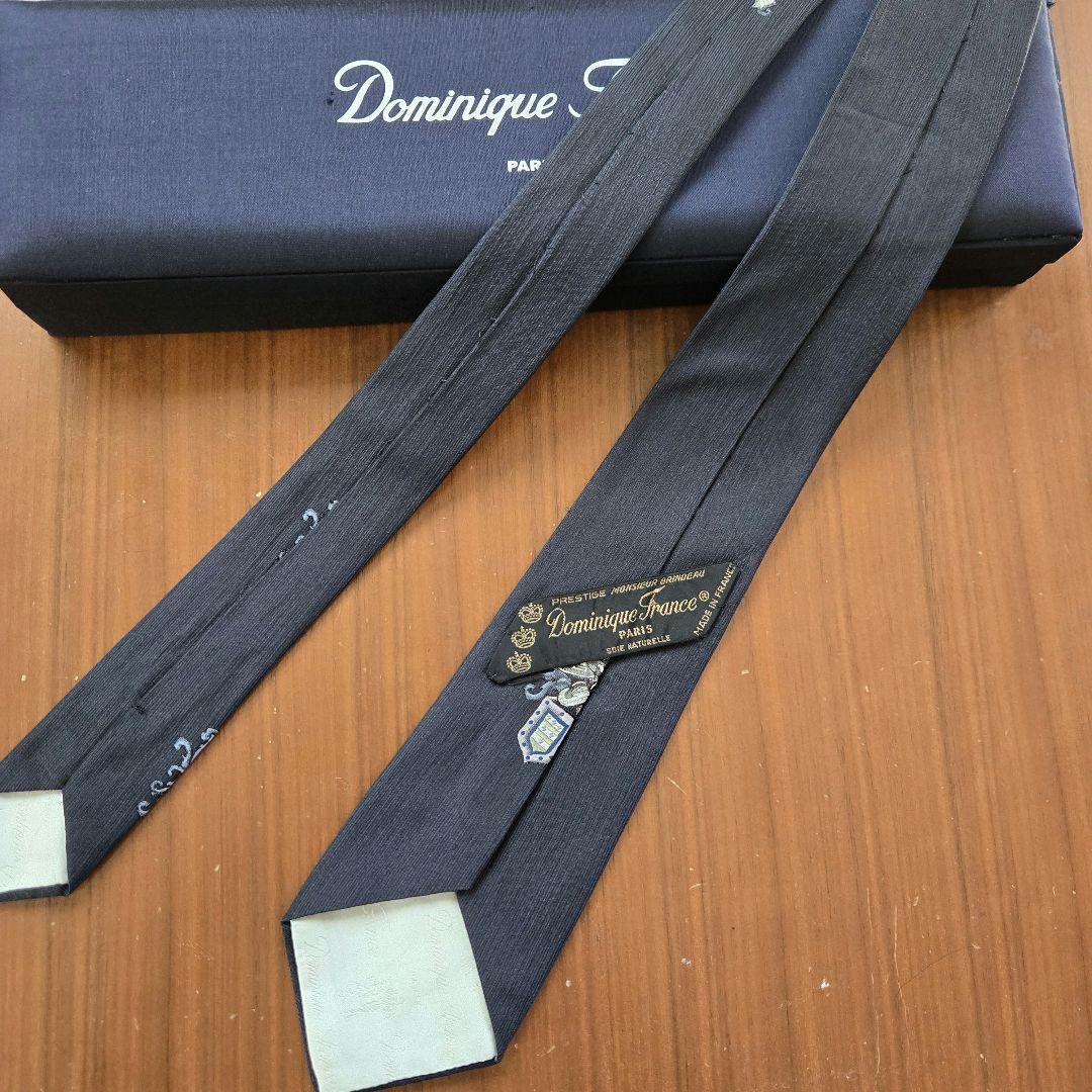 ぴゃりそび様売約済　最上級　美品　Dominique France 　ネクタイ