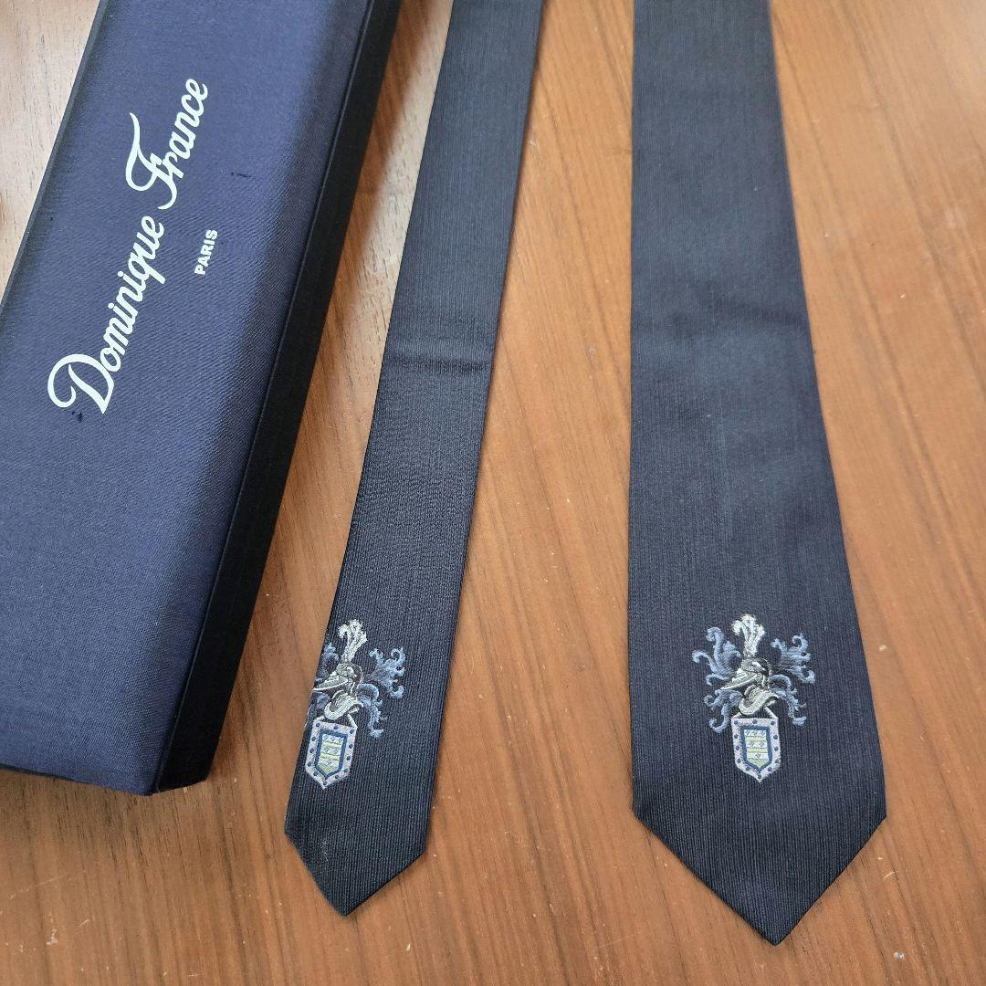 ぴゃりそび様売約済　最上級　美品　Dominique France 　ネクタイ
