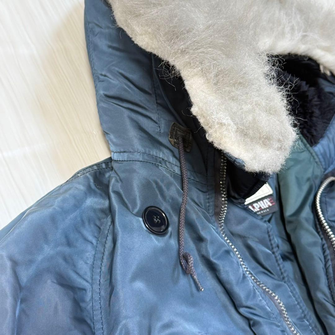 80s ALPHA N3B USA製 旧タグ 3本タグ ミリタリージャケット