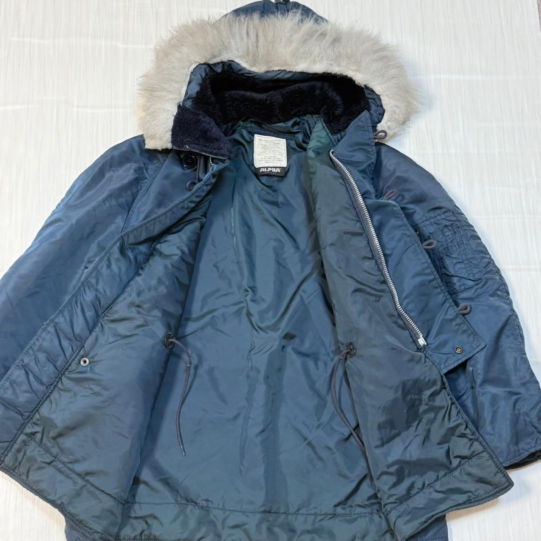 80s ALPHA N3B USA製 旧タグ 3本タグ ミリタリージャケット