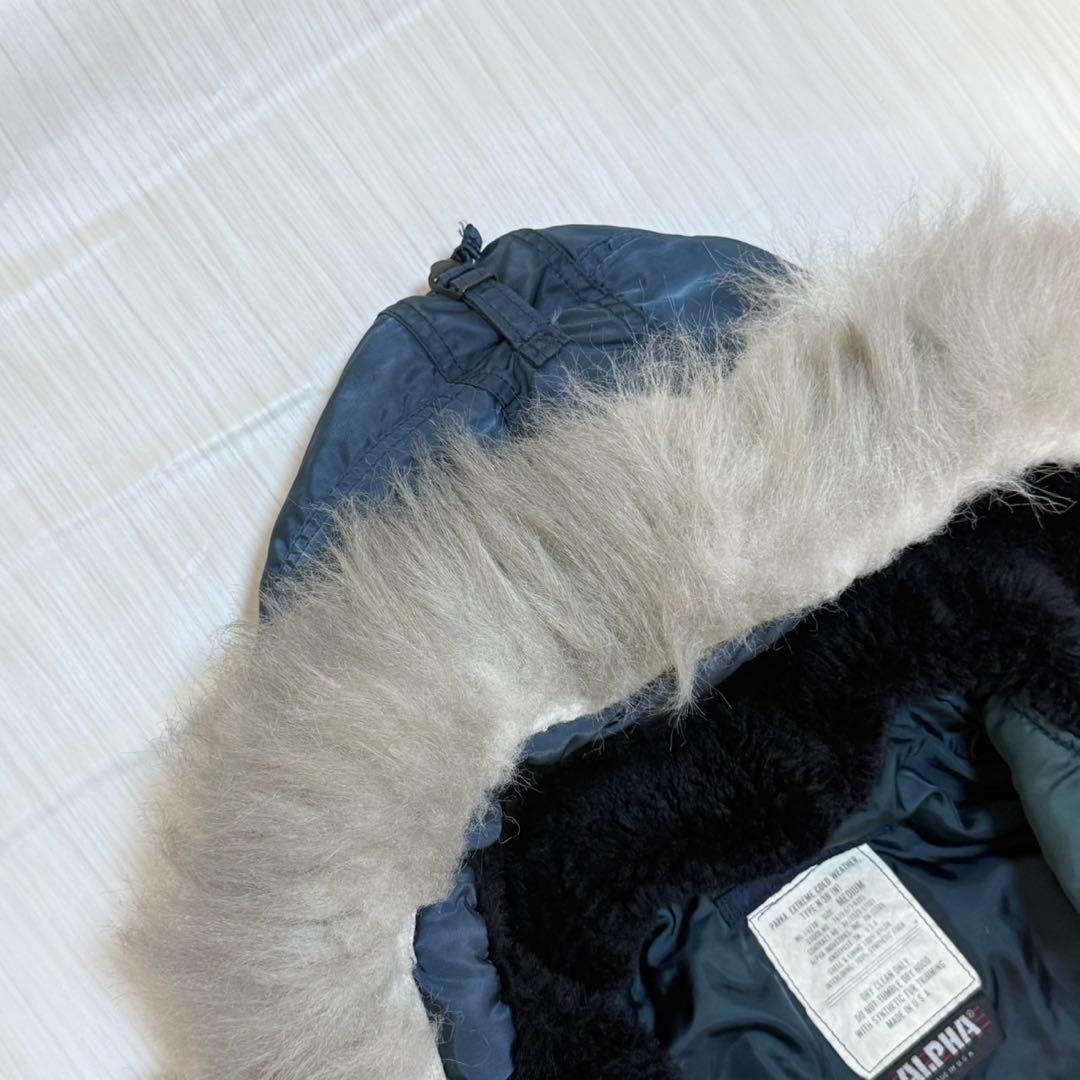 80s ALPHA N3B USA製 旧タグ 3本タグ ミリタリージャケット