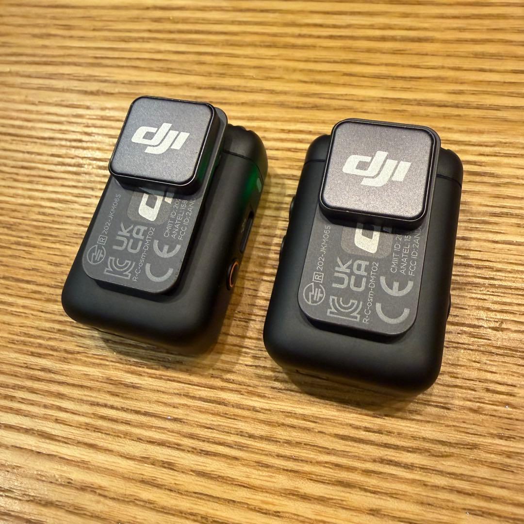 専用　美品 DJI MIC 2 ワイヤレスマイクシステム セット