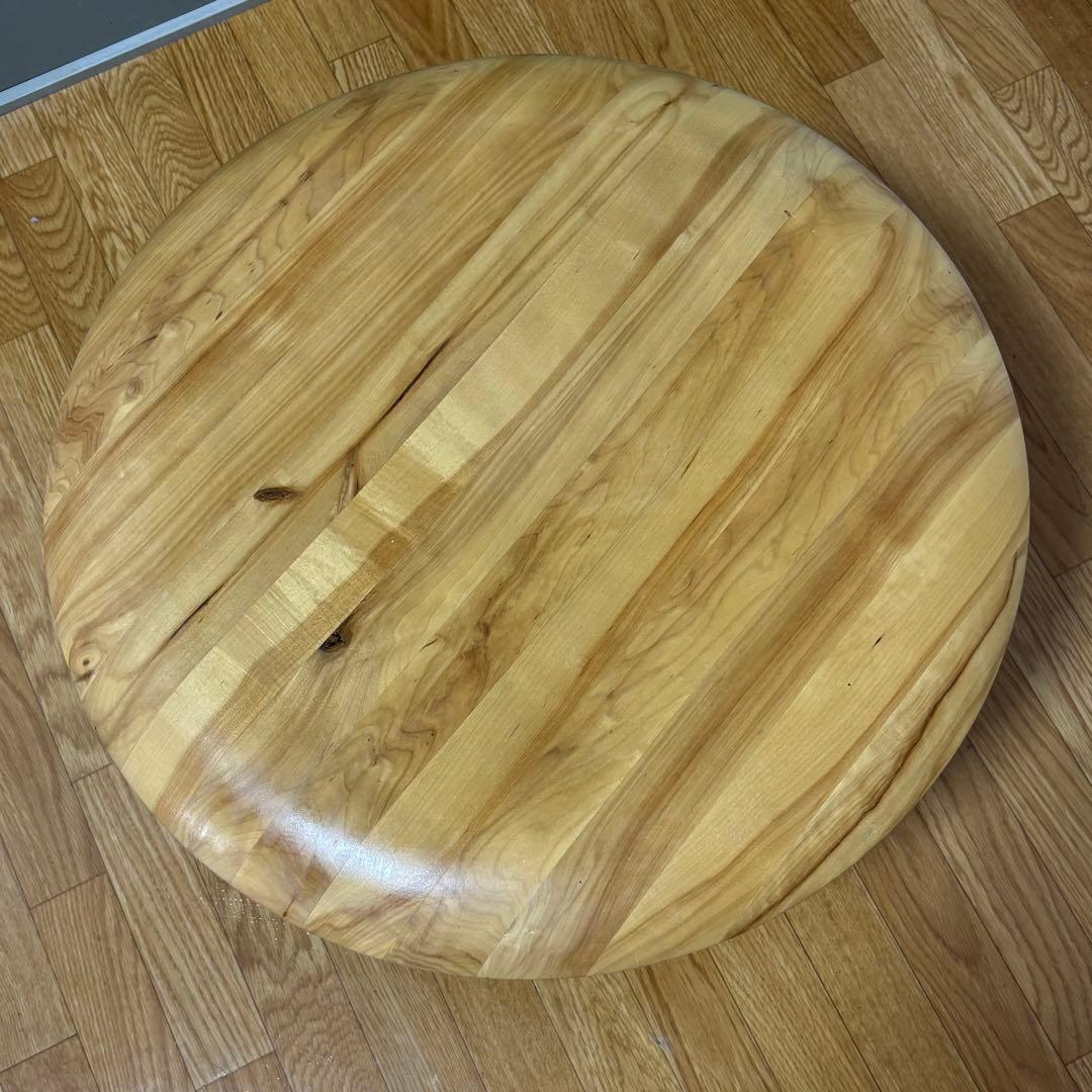 廃盤 IKEA PS KARLJOHAN ビンテージローテーブル バーチ無垢材