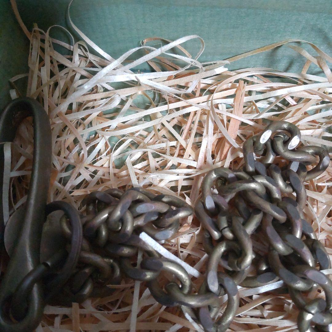 未使用　革蛸　ウォレットチェーン　+他オマケ