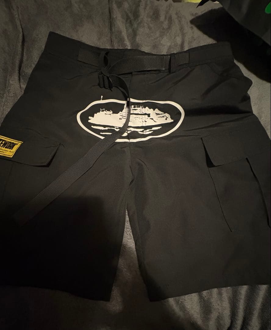 corteizハーフパンツ 最終値下げ‼️size S central cee着用