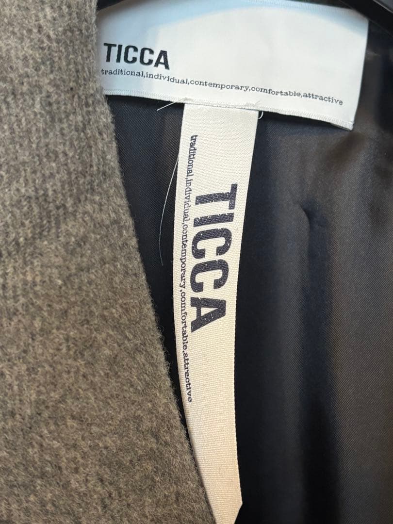 TICCA ピーコート　グレー2025ベイクルーズほぼ未使用品 週末お値下げ！