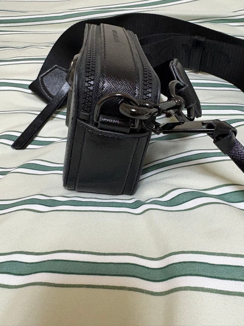 マークジェイコブス　スナップショット　ショルダーバッグ　ブラック