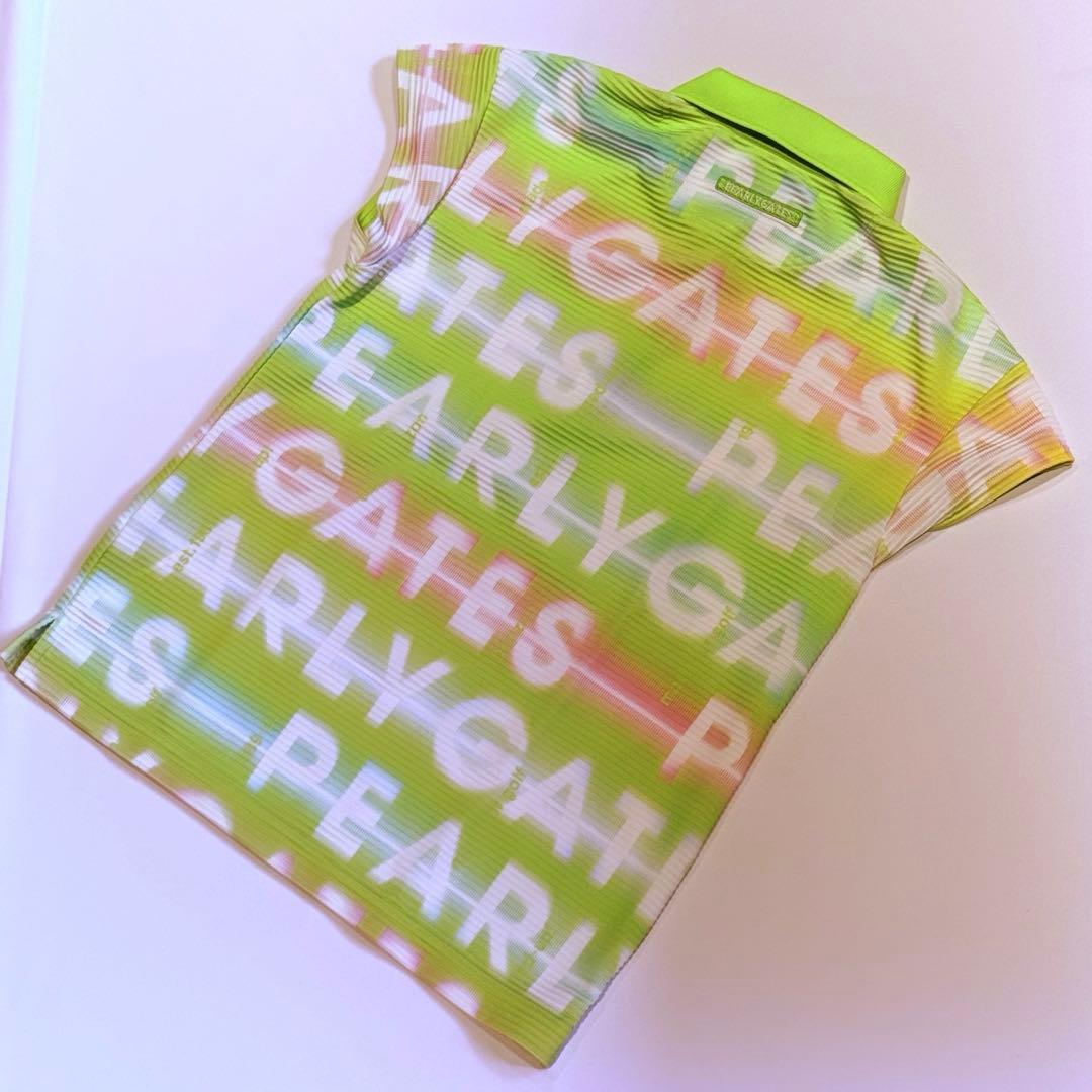 【美品】パーリーゲイツ レディースポロシャツ　原英莉花プロ着用モデル