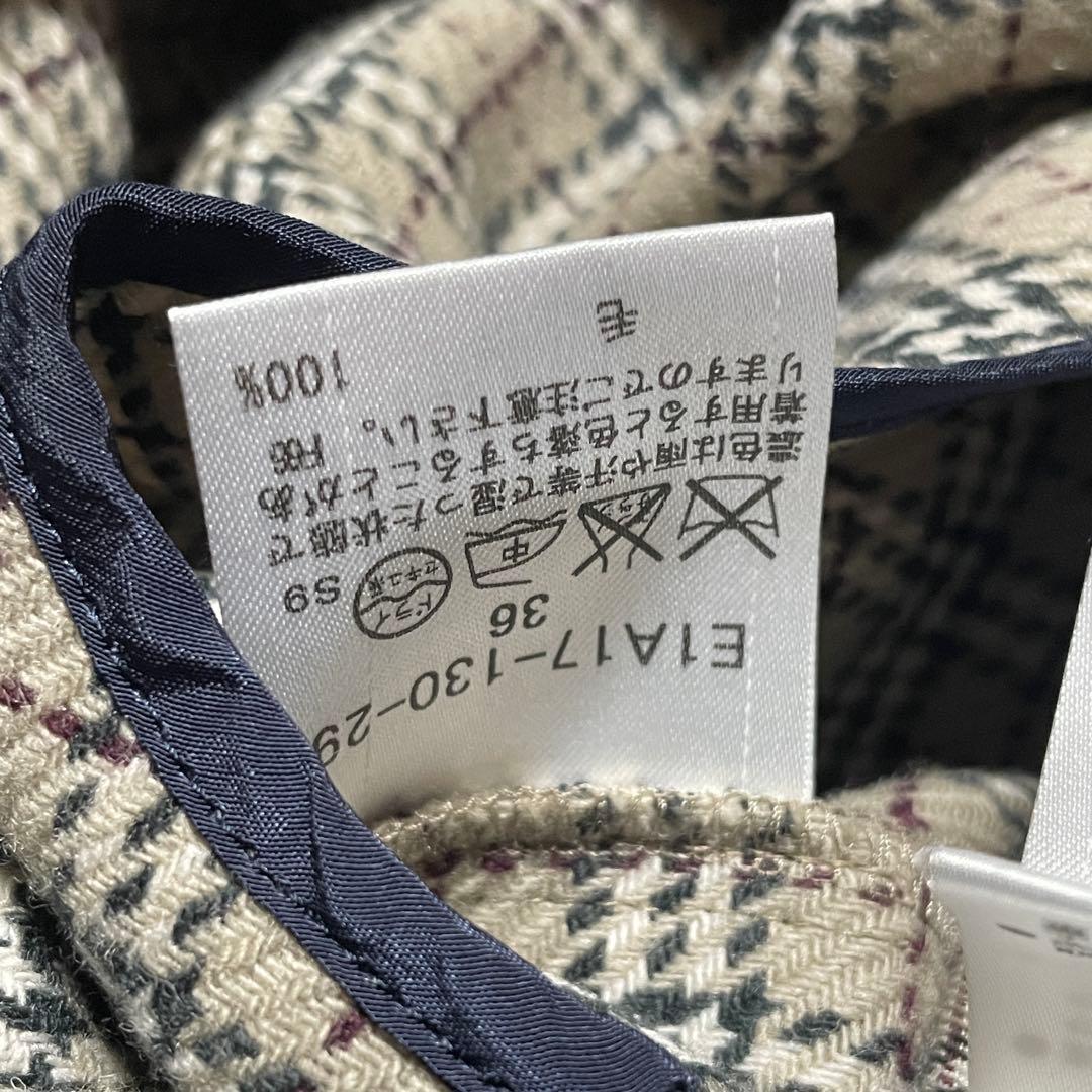 バーバリーブルーレーベル クレストブリッジ トレンチコート 36 ノバチェック