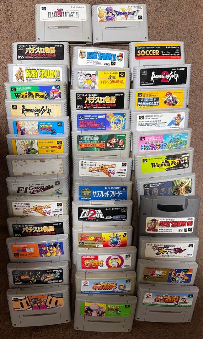 【値下げ相談可】 ゲームソフト　125本　まとめ売り