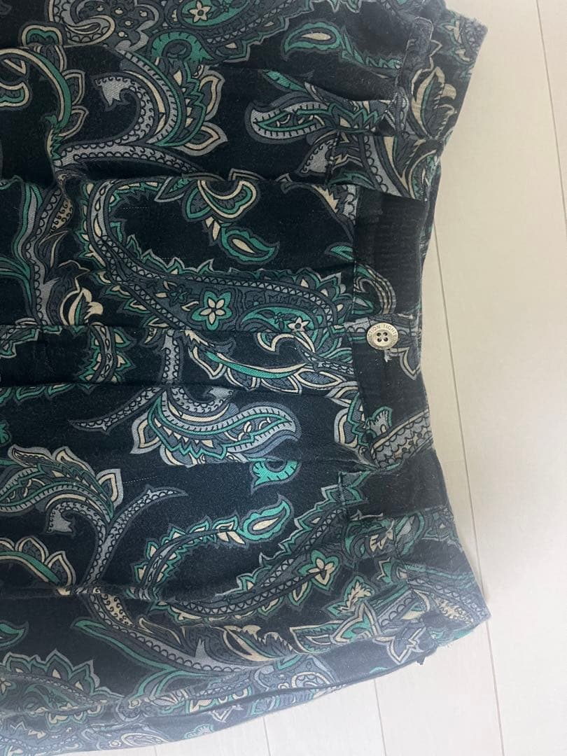 tightbooth ペイズリー バギースラックス