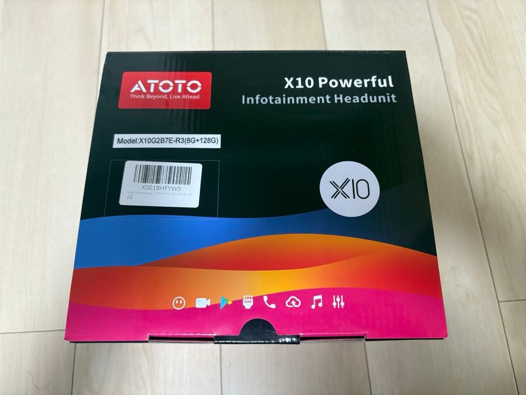 ATOTO x10 7インチ　Androidナビ