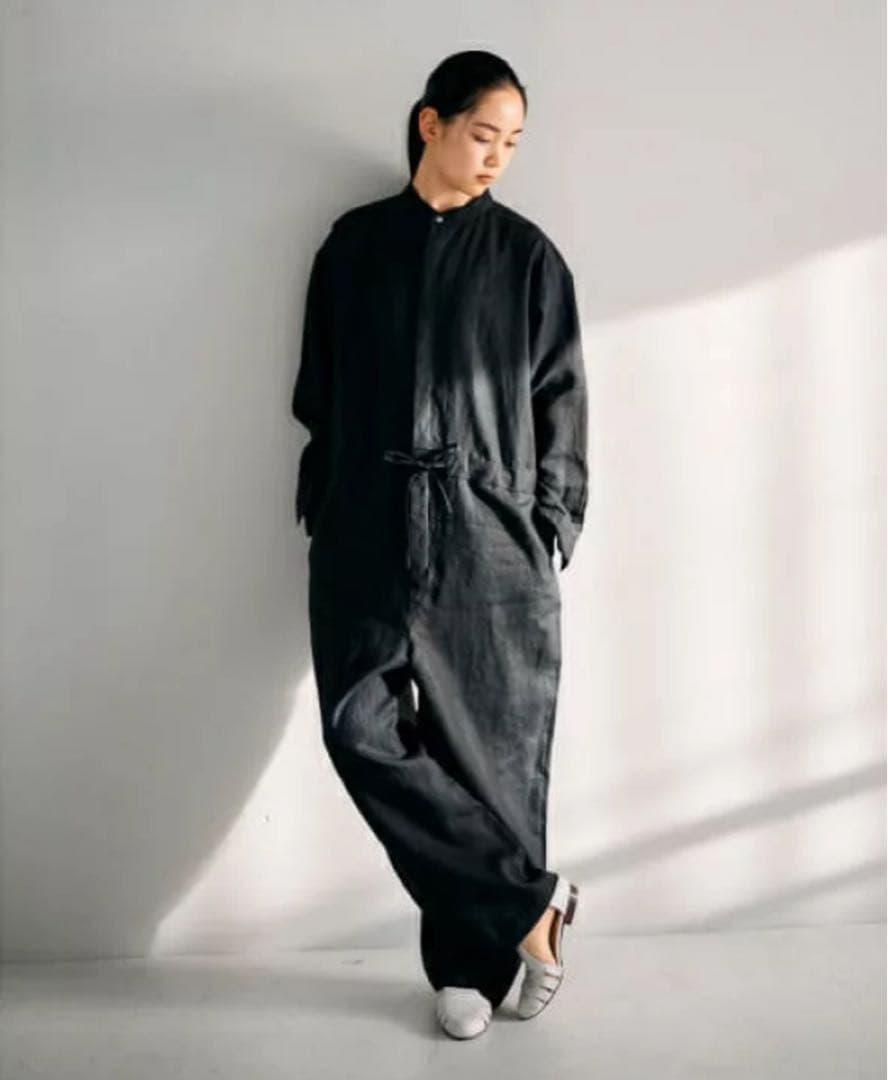 【かぐれ】リネンオールインワン