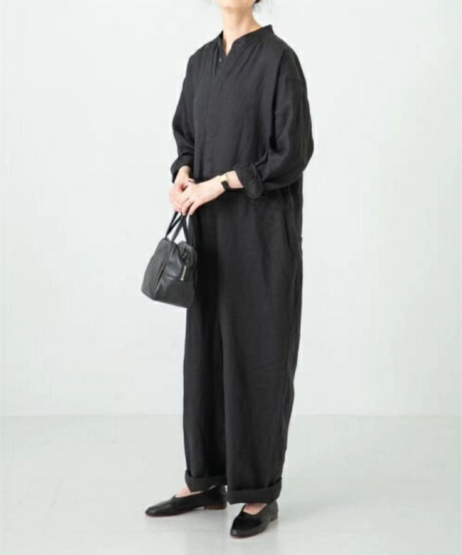 【かぐれ】リネンオールインワン