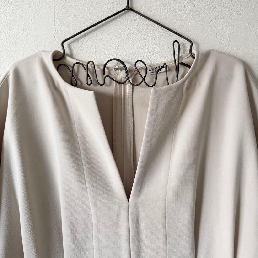 VERMEIL par iena CARREMAN ウエストシェイプワンピース