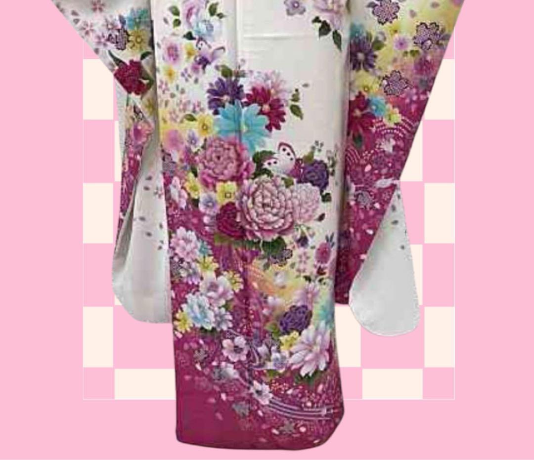 ❣️期間限定お値下げ❪5209❫ ✿ 振袖フルセット✿ 正絹長襦袢付(刺繍半衿付)