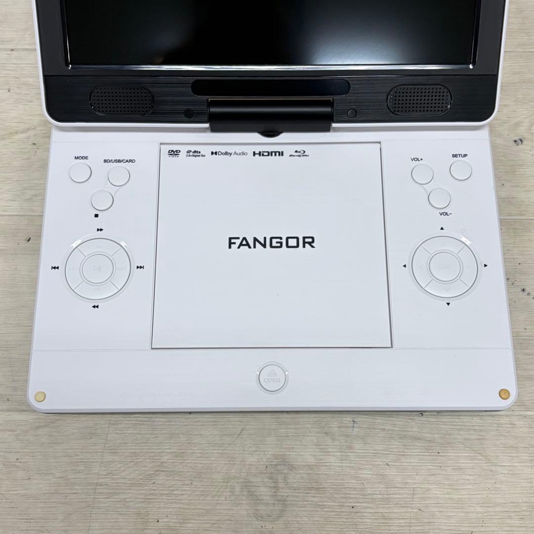 FANGOR 11.4インチ ポータブルブルーレイプレーヤー F-BR126