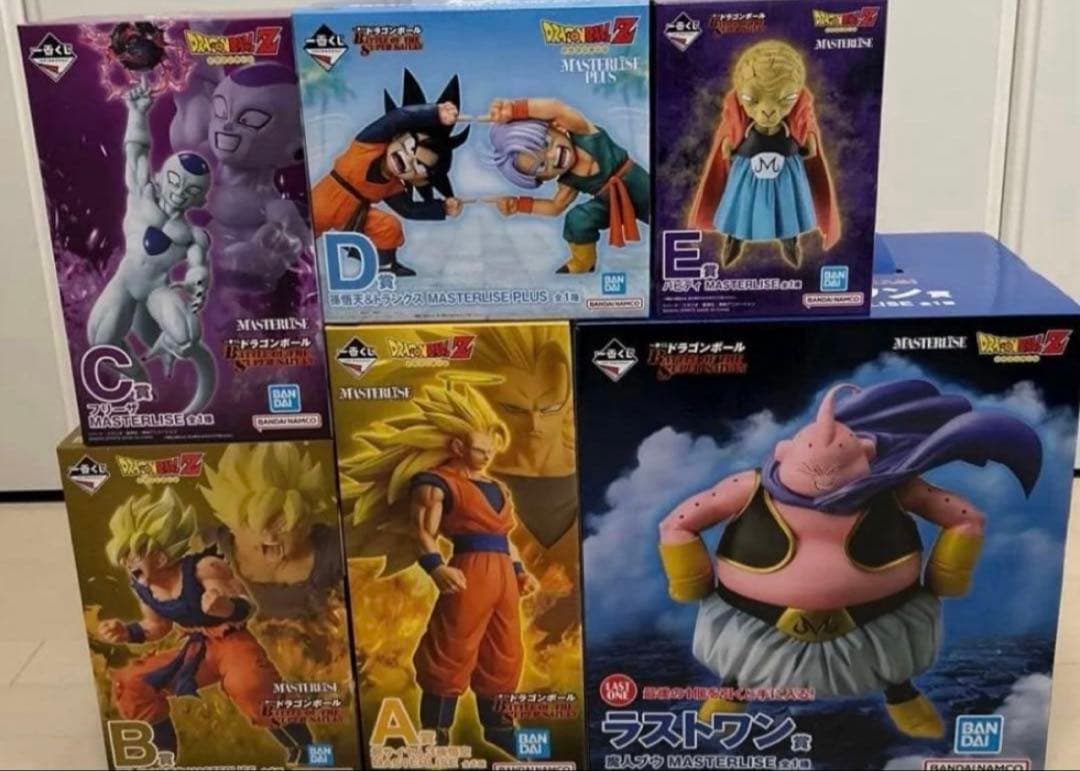ドラゴンボール 1番くじSUPER SAIYAN フィギュア　フルコンプ