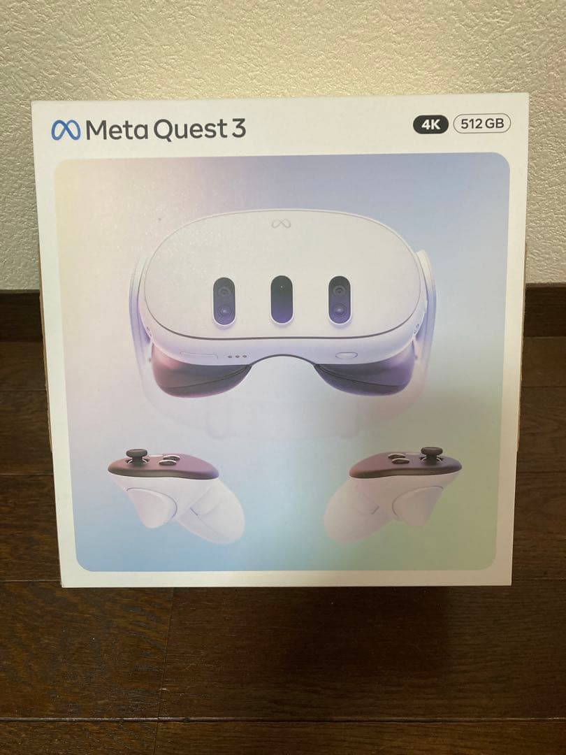  Quest 3 4K 512GB VRヘッドセット