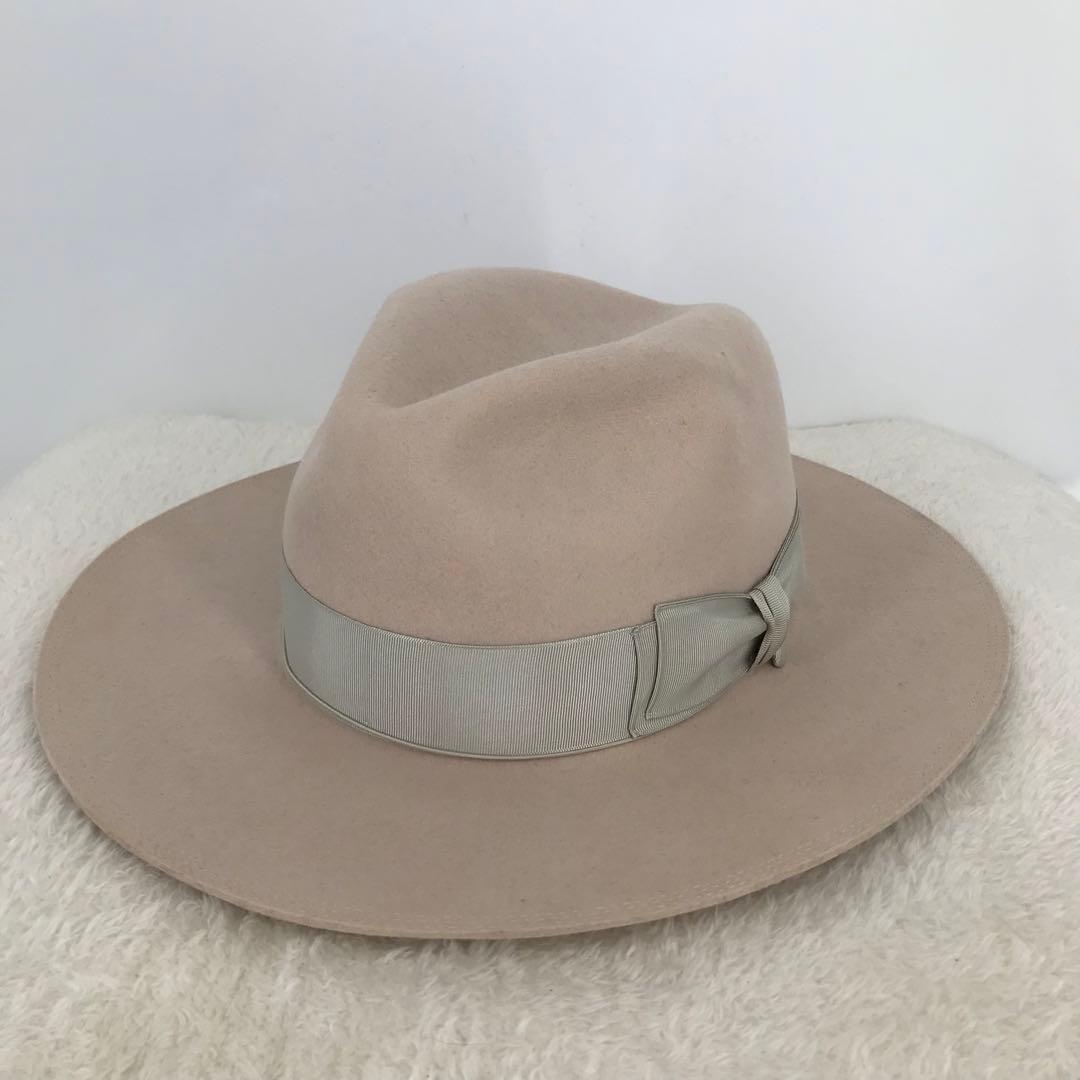 THE H.W.DOG&CO. ハット　38 ライトベージュ