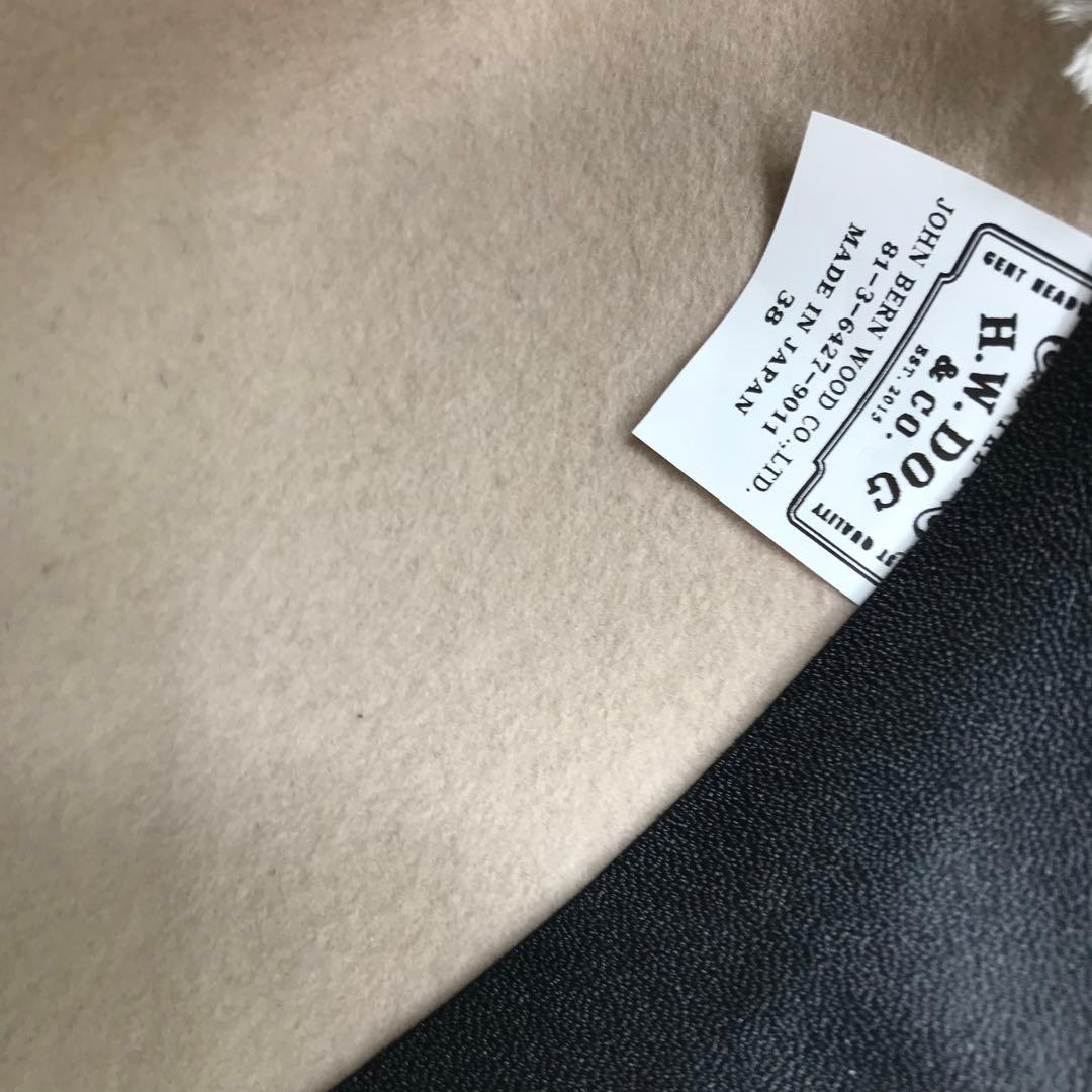 THE H.W.DOG&CO. ハット　38 ライトベージュ