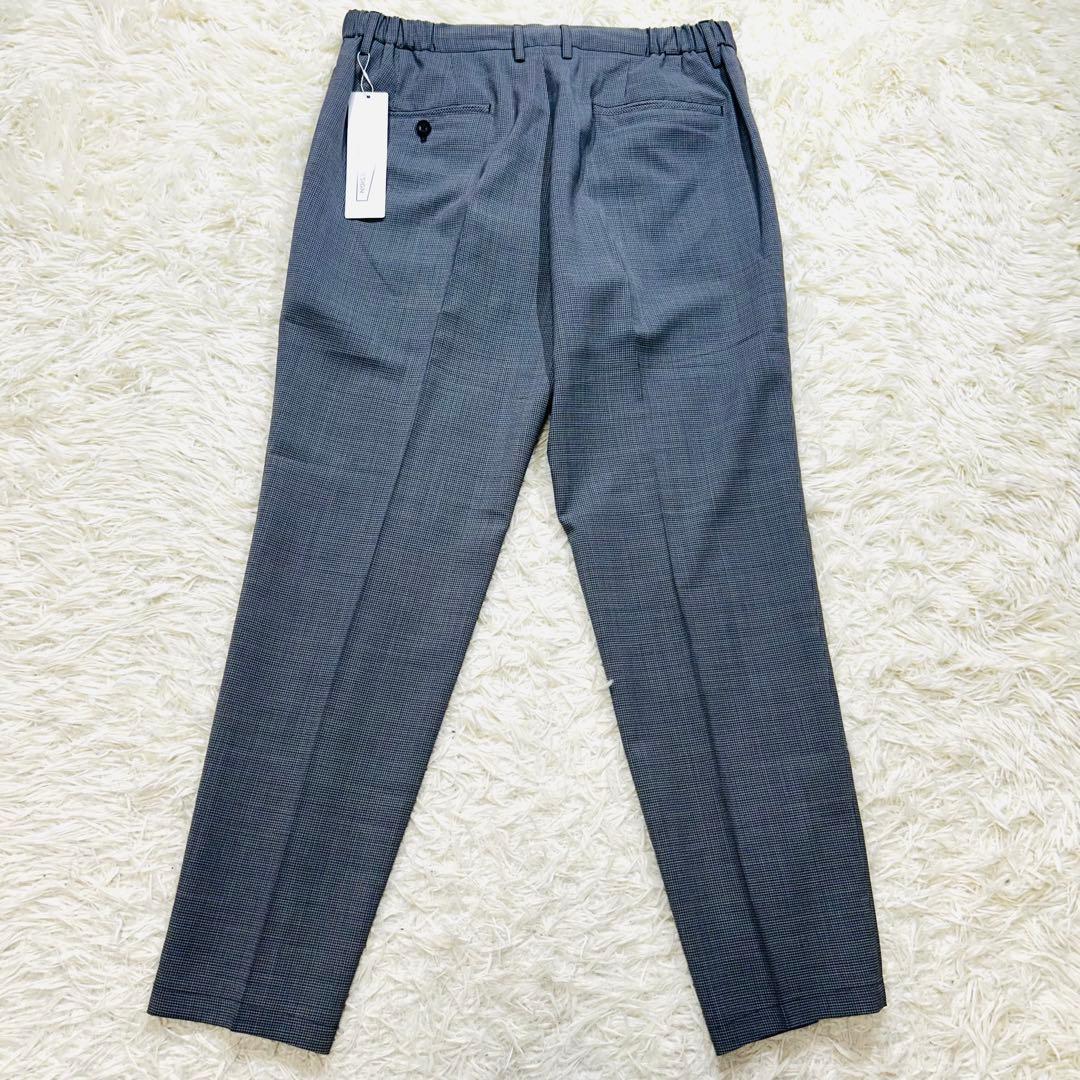 【未使用タグ付】アオキ ストレッチサマーウール セットアップ　夏向け　グレー L