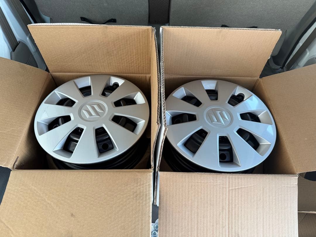 え*ん様 スズキ エブリィ12インチホイール 4個セット新車外し品