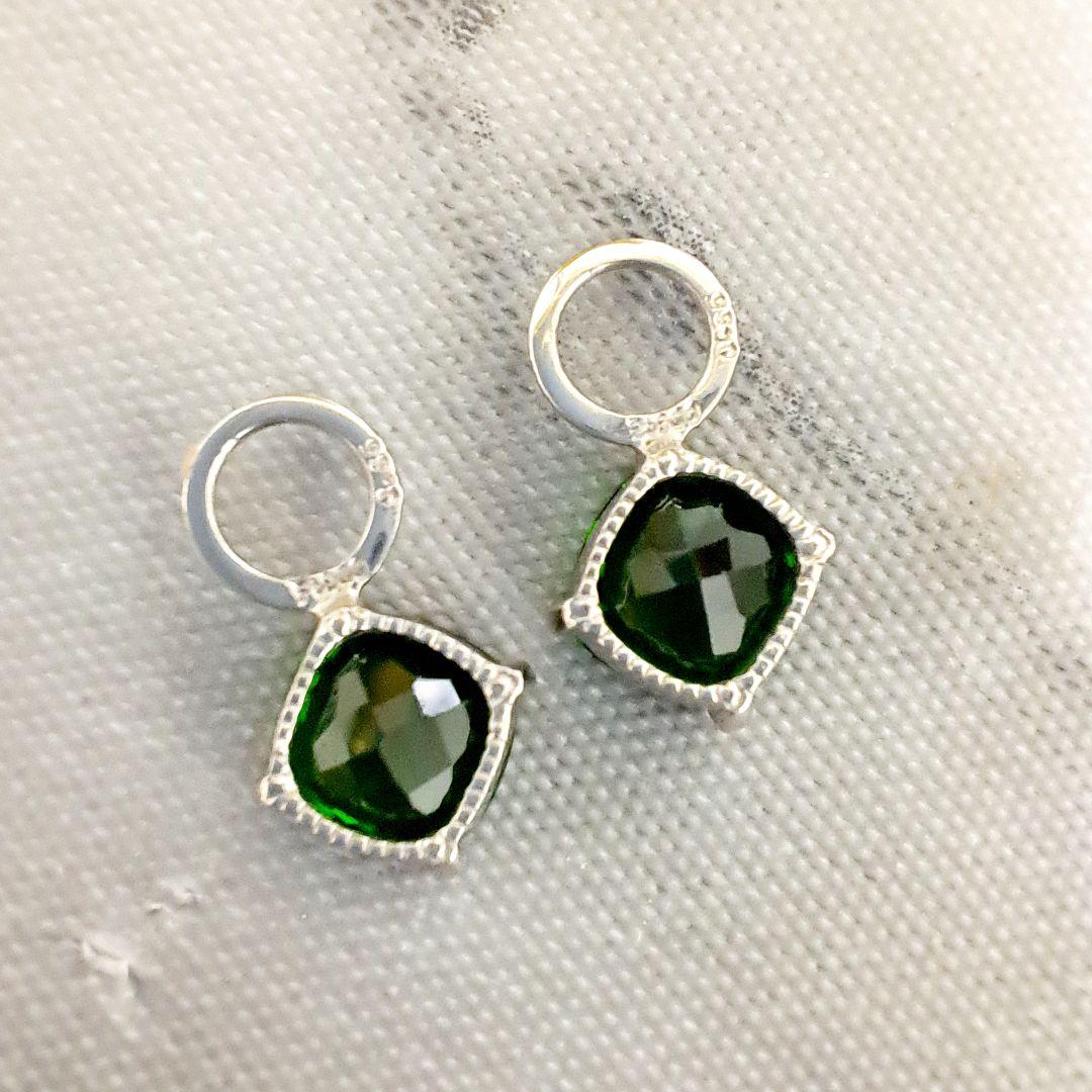 【新品未使用】プラチナ クロムダイオプサイト チャーム GSTV