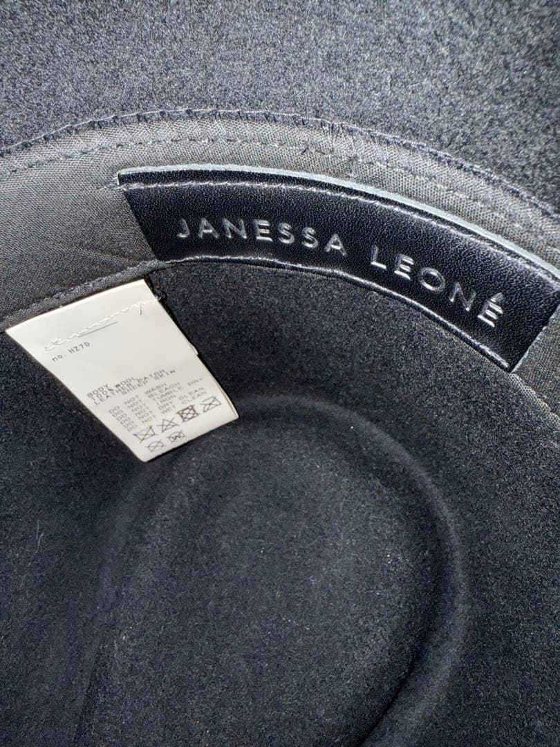Deuxieme Classe JANESSA LEONE HAT 黒