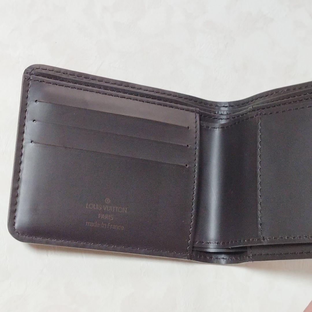 Louis Vuitton ダークブラウン 二つ折り財布