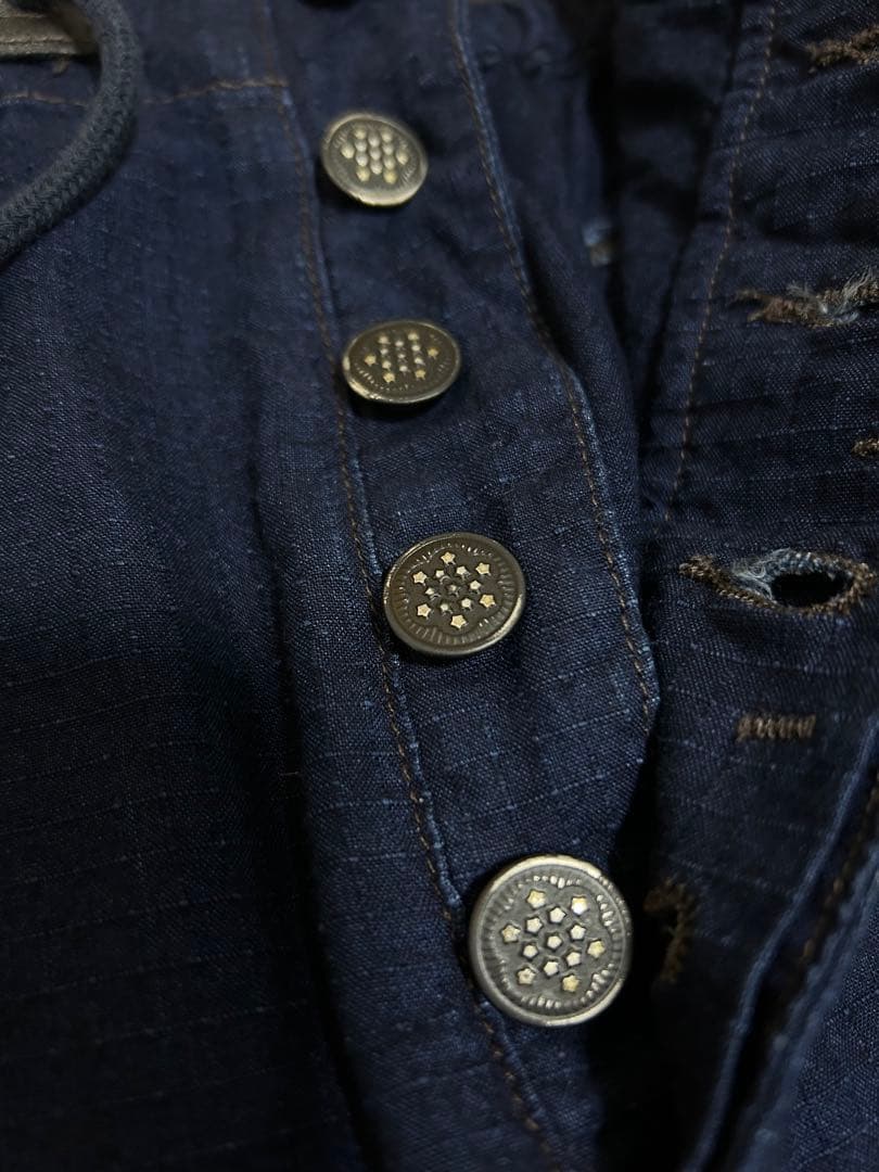 RRL インディゴ リップストップ フィールド ショートパンツ XS W30位