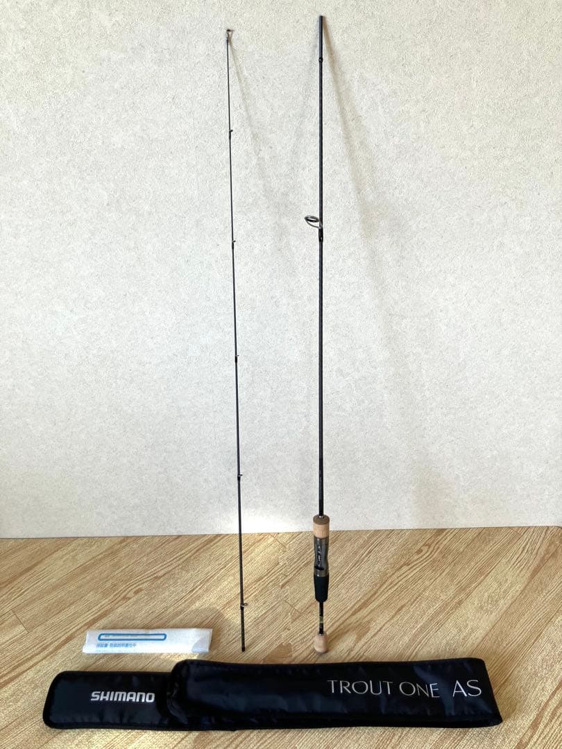 シマノ23トラウトワンAS S63UL