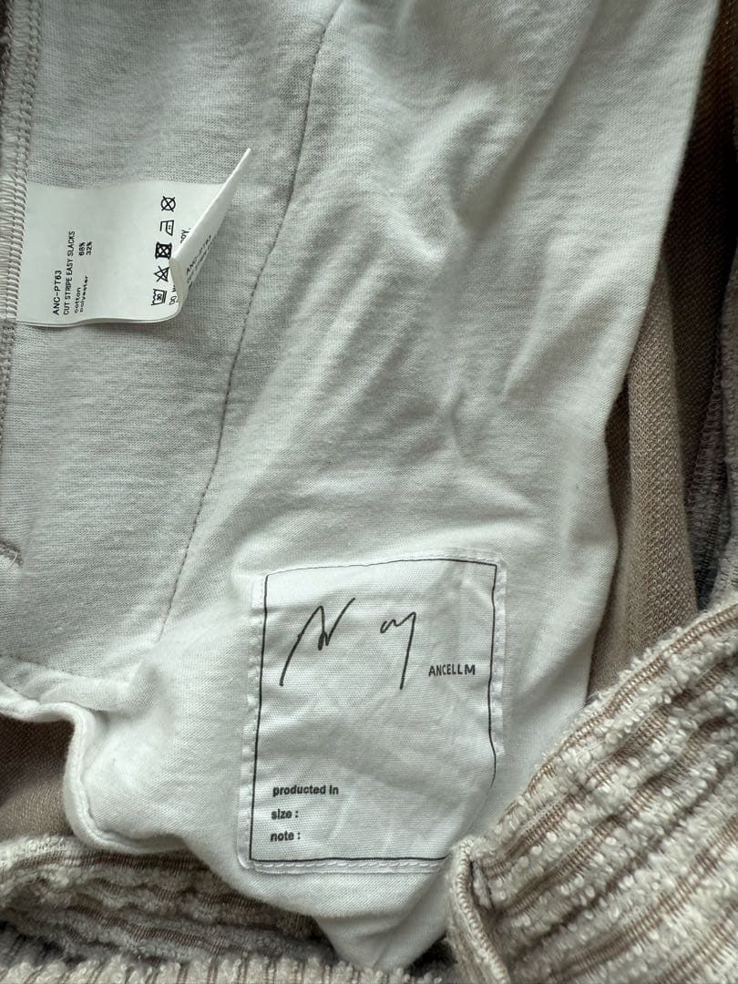 ANCELLM 日本製 パンツ