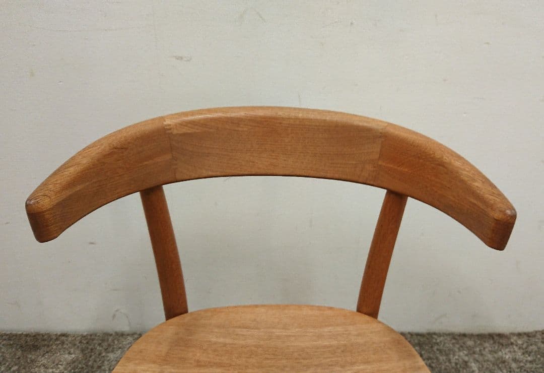 しんご オーク無垢材チェア オイル仕上げ ダイニングチェア-1