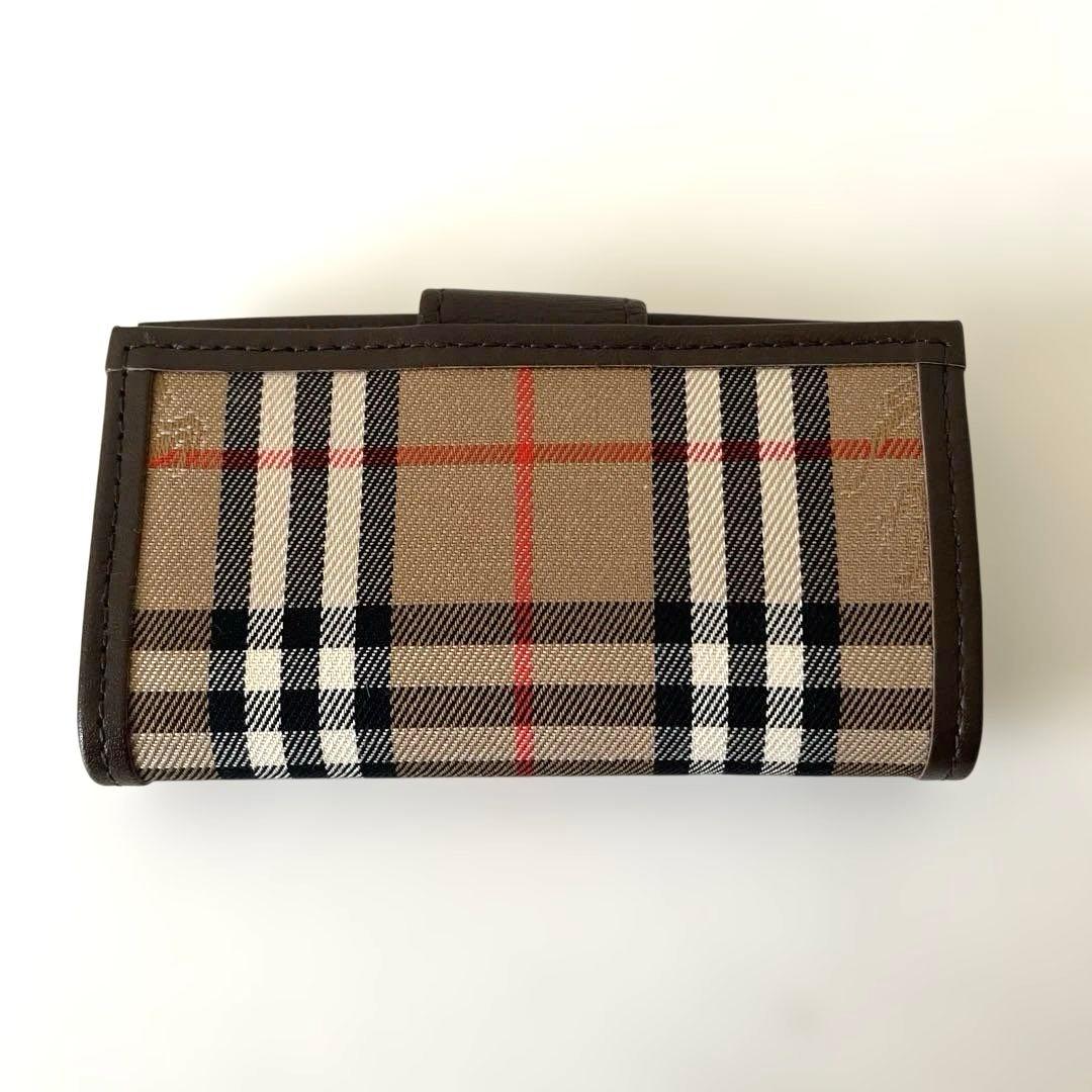【未使用】バーバリーBURBERRY 4連キーケース