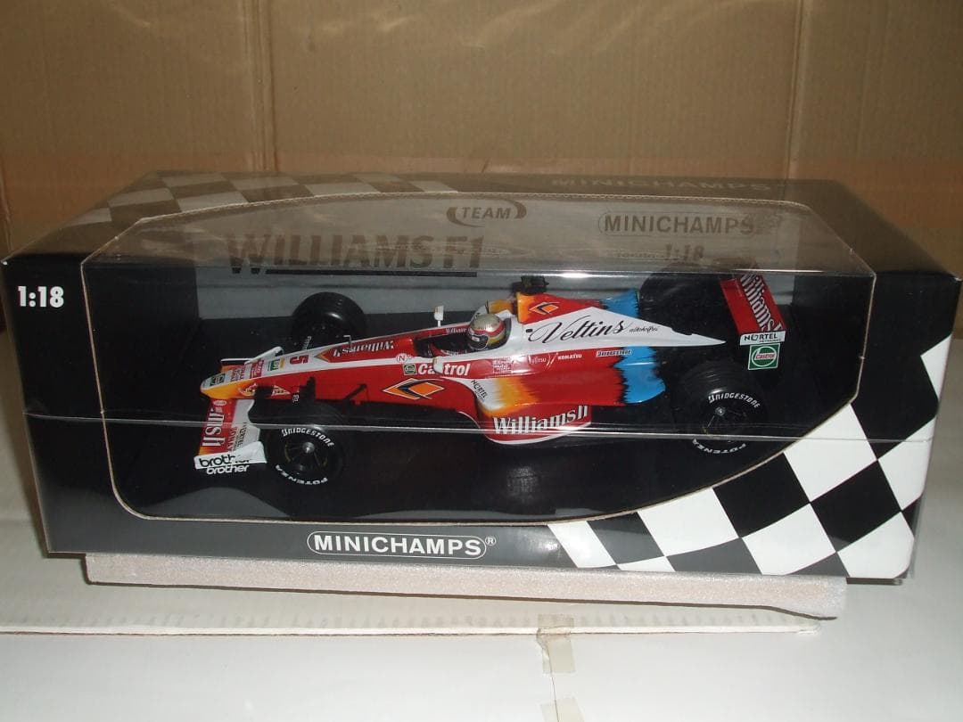 ウィリアムズ　FW２１　１９９９　A・ザナルディ　#５　ミニチャンプス　１／１８